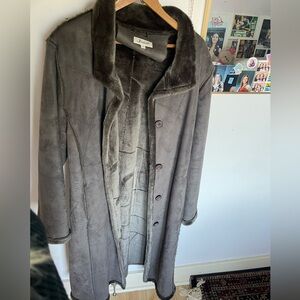 Jessica Y2K long fur jacket